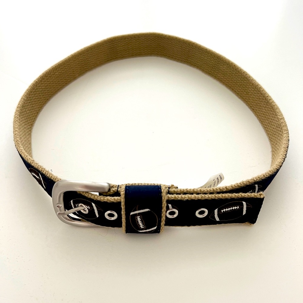 Gymboree Kid Boy Football Theme Belt